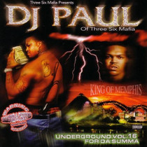 DJ Paul - Underground Vol 16. For Da Summa (Chopped & Screwed) CD