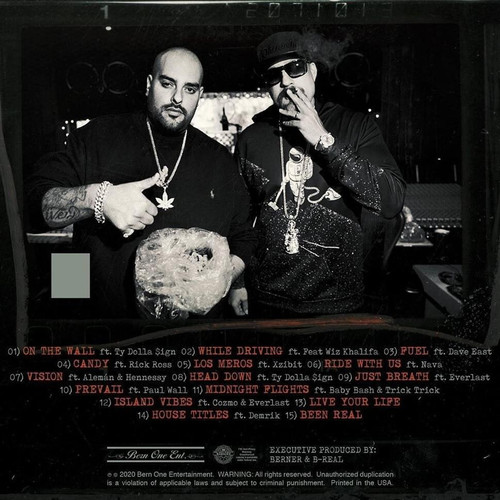 Berner & B-Real - Los Meros CD