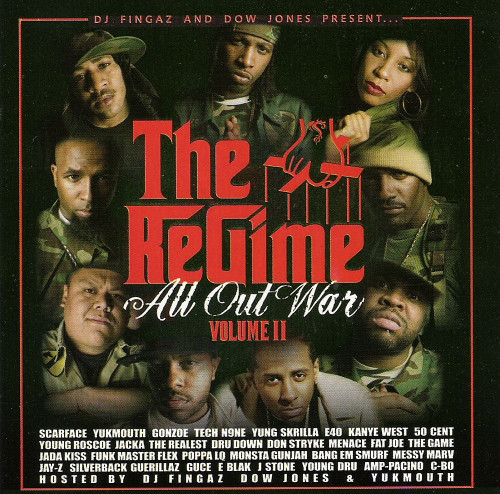 Yukmouth's Regime - All Out War Vol. 2 Mix 2CD Pack