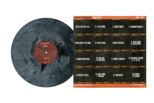 独LP Benny (45) &amp; Black Soprano Fam Summertime Butch: Silver Smoke VINYL NXT140LPSILVERV Black Soprano Family 未開封 /00260 Benny The Butcher - Summertime Butch (Silver Smoke) Vinyl Record