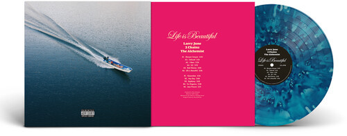 Larry June - Life Is Beautiful (Blue) Vinyl Larry June - Life Is Beautiful (Blue) Vinyl