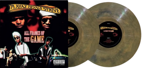Playaz Tryna Strive - All Frames of The Game (Marble) Vinyl Record
