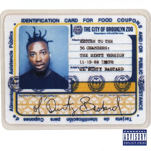 Ol' Dirty Bastard - Return To The 36 Chambers CD Ol' Dirty Bastard - Return To The 36 Chambers CD