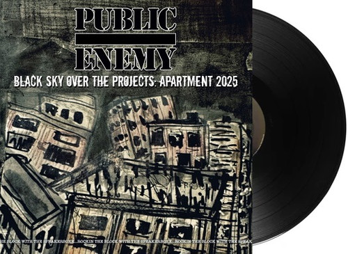 Public Enemy - Black Sky Over The Projects: Apartment 2025 Vinyl Record Public Enemy - Black Sky Over The Projects: Apartment 2025 Vinyl Record