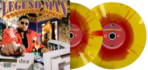 Legend Man - Pressure & Pain (Yellow) Vinyl Record
