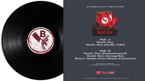 38 Spesh & Benny The Butcher - Stash Box 12" Vinyl Record