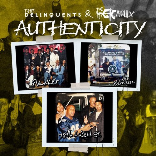 The Delinquents & The Mekanix - Authenticity CD