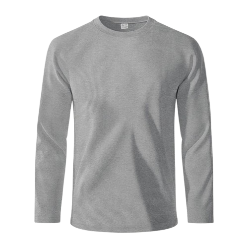Nona - Blank Waffle Thermal (Gray)