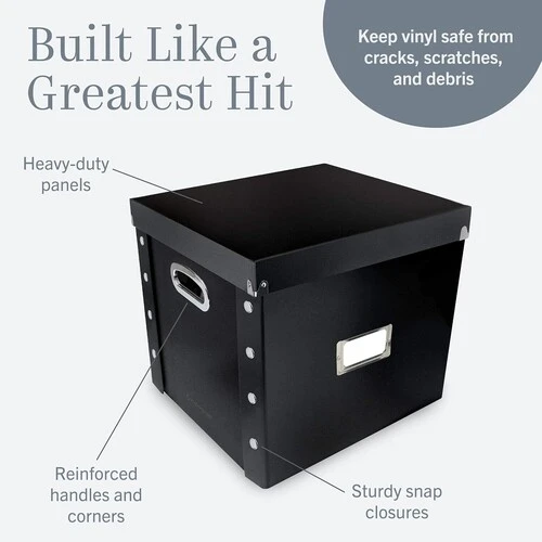 Snap-N-Store - Vinyl 12" Storage Box