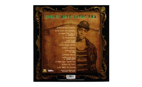 AZ - Doe Or Die III (Amber Smoke) Vinyl Record