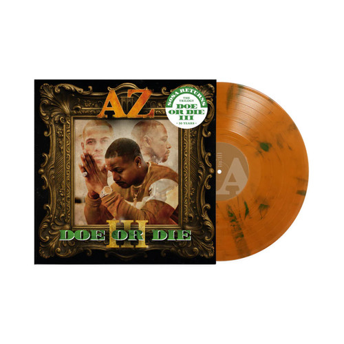 AZ - Doe Or Die III (Amber Smoke) Vinyl Record