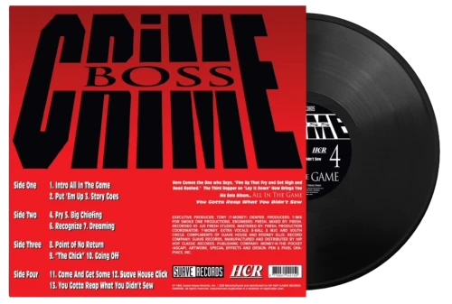 Crime Boss - All In The Game Vinyl Record