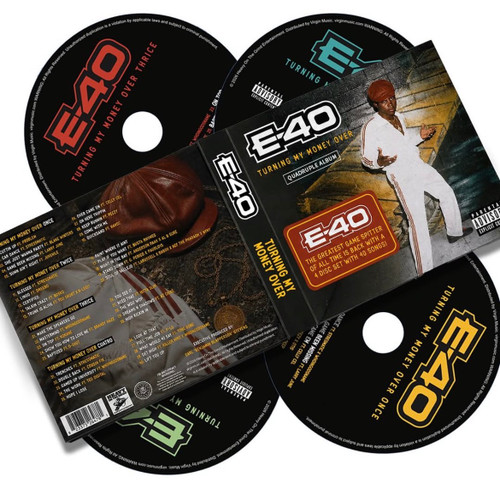 E-40 - Turning My Money Over (4 Disc Set) CD