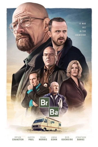 Breaking Bad It Was All In The Chemistry Movie Poster