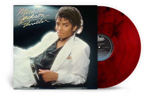 Michael Jackson - Thriller (Red/Black Marble) Vinyl Record