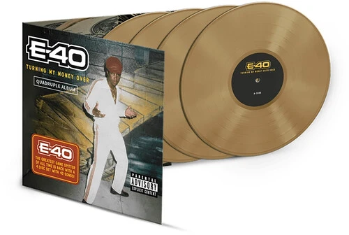 E-40 - Turning My Money Over (4 Gold Discs) Vinyl Record