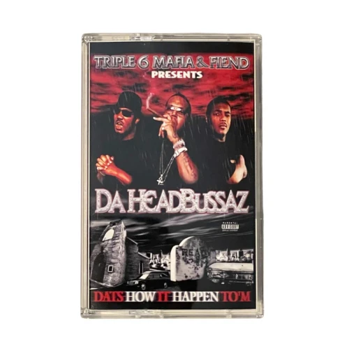 Three 6 Mafia & Fiend - Da Headbussaz  Cassette Tape