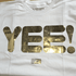 Yee! Nation Clothing - Metallic Gold Yee! Logo T-Shirt