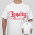 East Co. Co. Records - Woodie Loyalty Above All Laws White T-Shirt