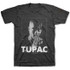 2Pac (Tupac) - Praying Charcoal T-Shirt