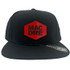 Mac Dre - Red Patch Logo Black Snap Back Hat