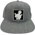 Mac Dre - Much Love Logo Patch Gray Snap Back Hat