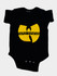 Wu-Tang - Logo Baby Snapsuit (Black)