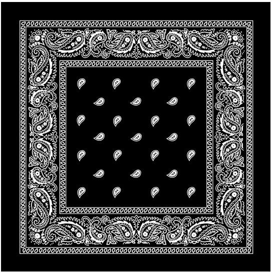 Lizzy® Bandana Set – 12 Stück, 100% Baumwolle, Verschiedene Farben, Unisex, Als Kopftuch, Schal Oder Stirnband