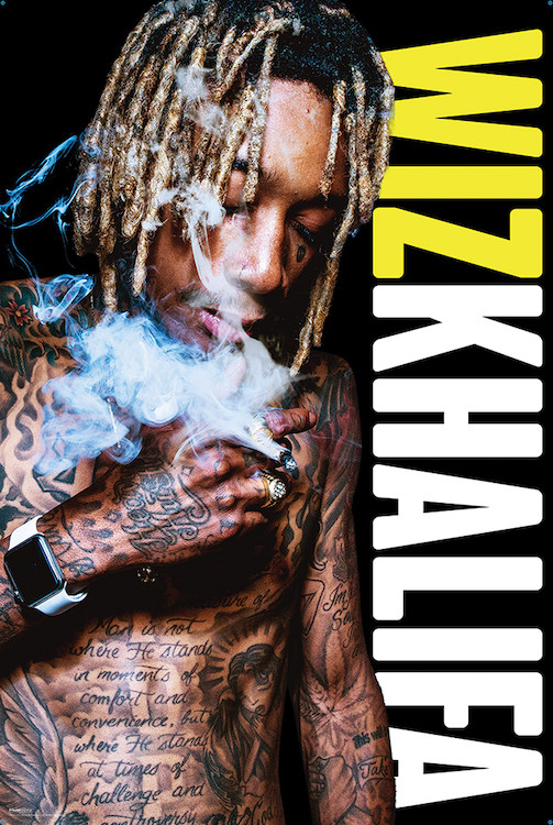 Wiz Khalifa - Blaze Poster
