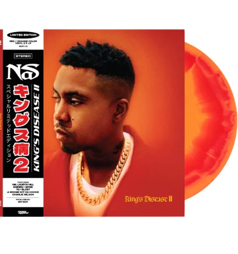 Nas - King's Disease Ii (Orange, Red) Vinyl Record