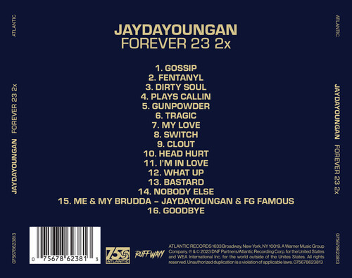 Jaydayoungan - Forever 23 2X CD