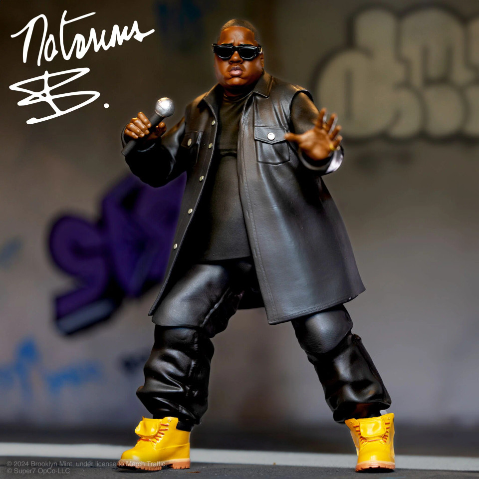 The Notorious B.I.G. フィギュア　hip-hop Notorious B.I.G. - Deluxe Action Figure