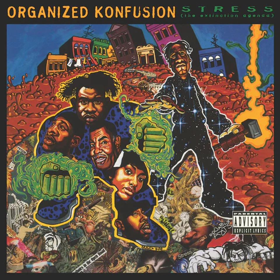 Organized Konfusion - Stress: The Extinction Agenda Vinyl Record