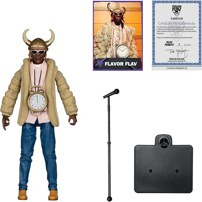 Flavor Flav - Music Maniacs 6-Inch Scale Action Figure