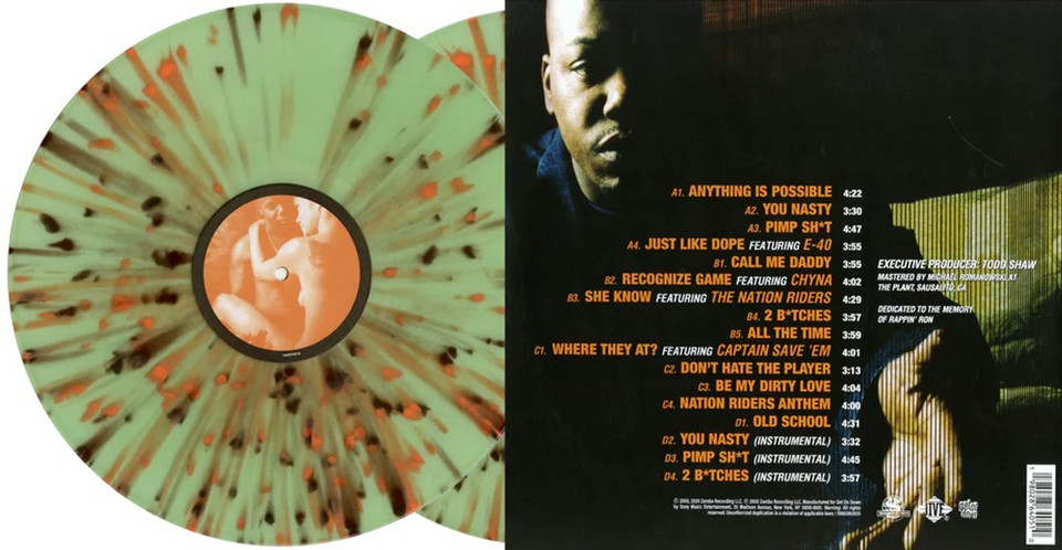 Too $hort - You Nasty (Green Splatter) Vinyl Record