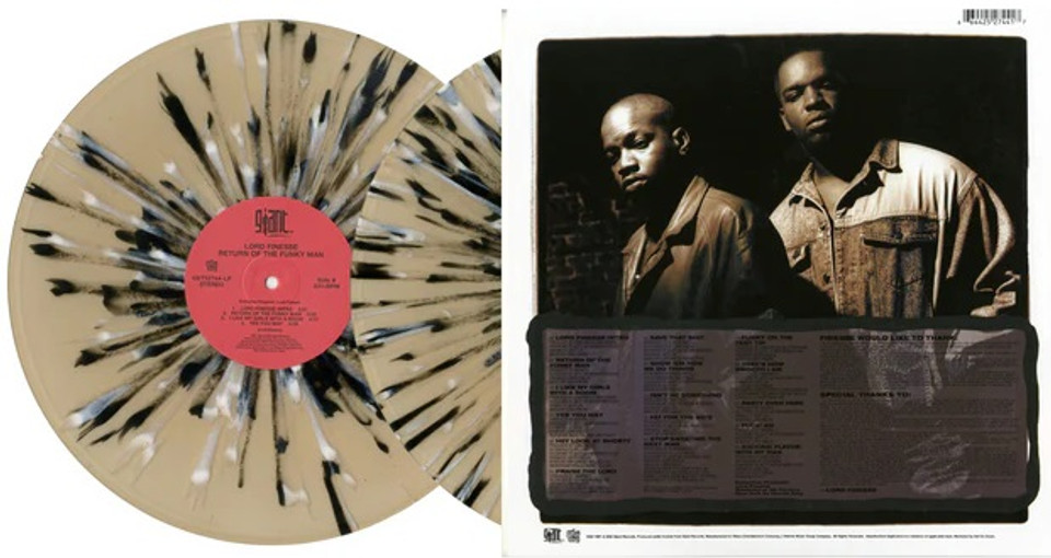 Lord Finesse - Return of The Funky Man Vinyl Record Lord Finesse - Return of The Funky Man Vinyl Record
