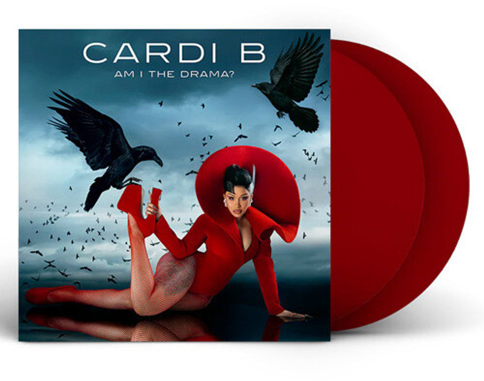 Cardi B - Am I The Drama (Red) Vinyl Record Cardi B - Am I The Drama (Red) Vinyl Record