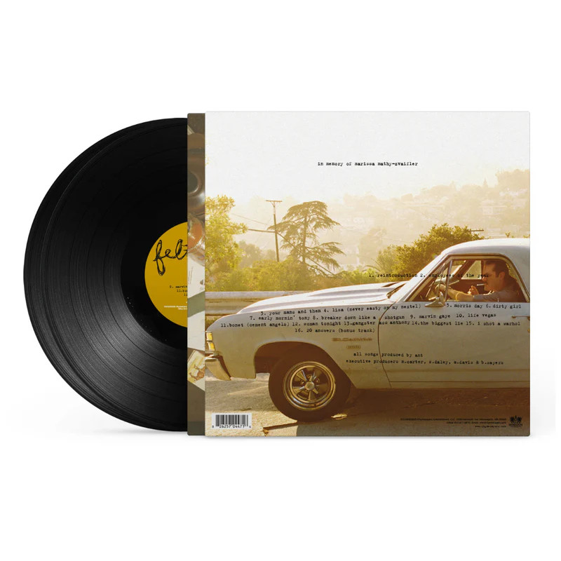 Felt (Murs & Slug) - Felt 2: A Tribute to Lisa Bonet Vinyl Record