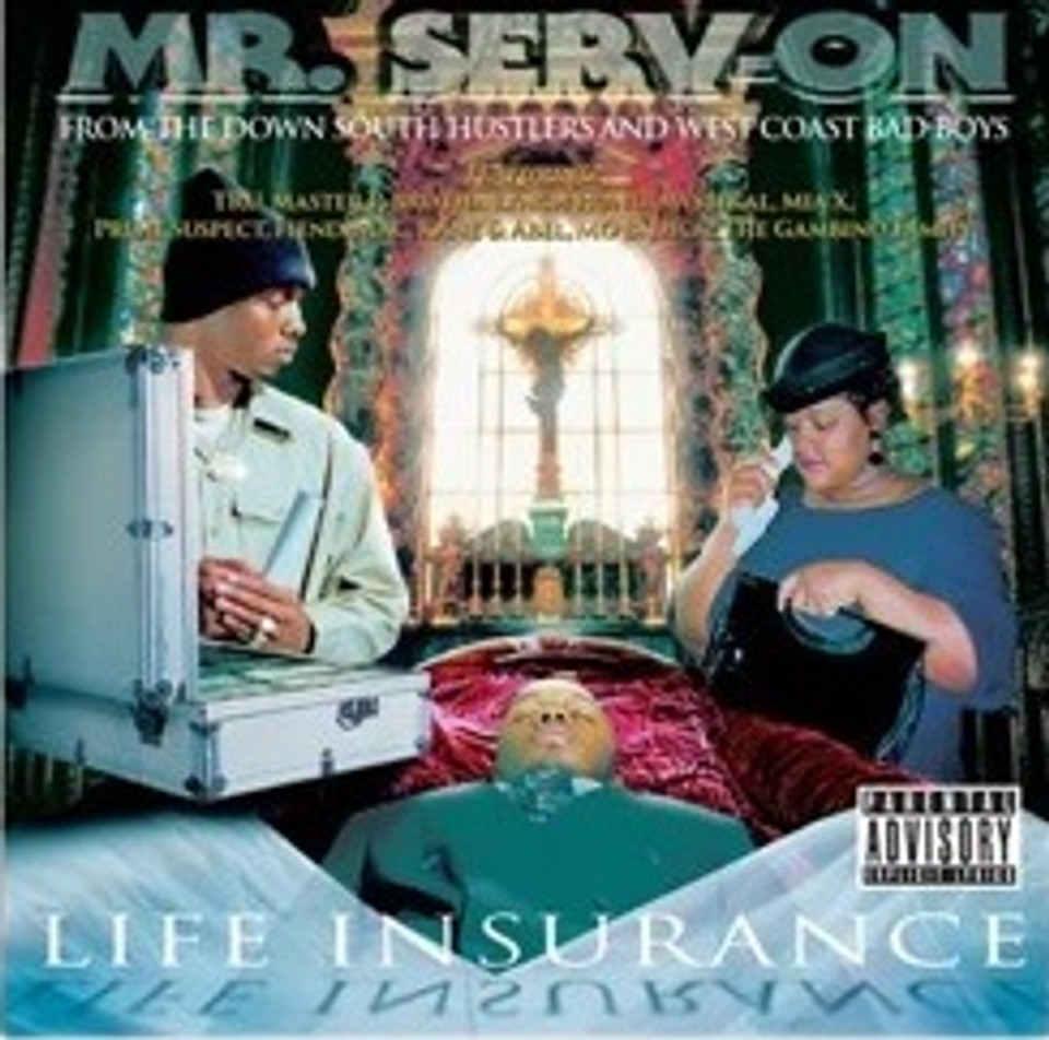 Mr. Serv-On - Life Insurance (Black) Vinyl Record Mr. Serv-On - Life Insurance (Black) Vinyl Record