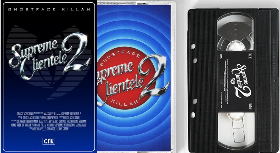 Ghostface Killah - Supreme Clientele 2 - (Faux VHS) Cassette Tape