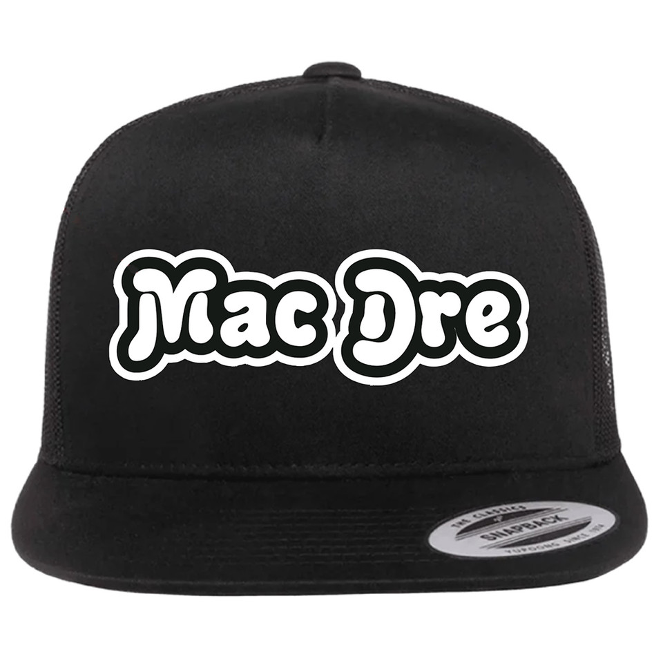 Mac Dre - 3D Puff Text (Mesh) Hat Mac Dre - 3D Puff Text (Mesh) Hat