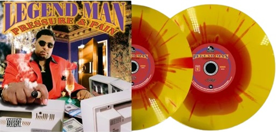 Legend Man - Pressure & Pain (Yellow) Vinyl Record
