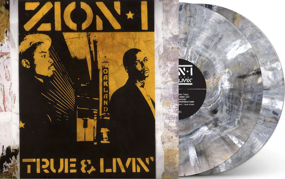 Zion I - True & Livin (Marble Silver) Vinyl Record