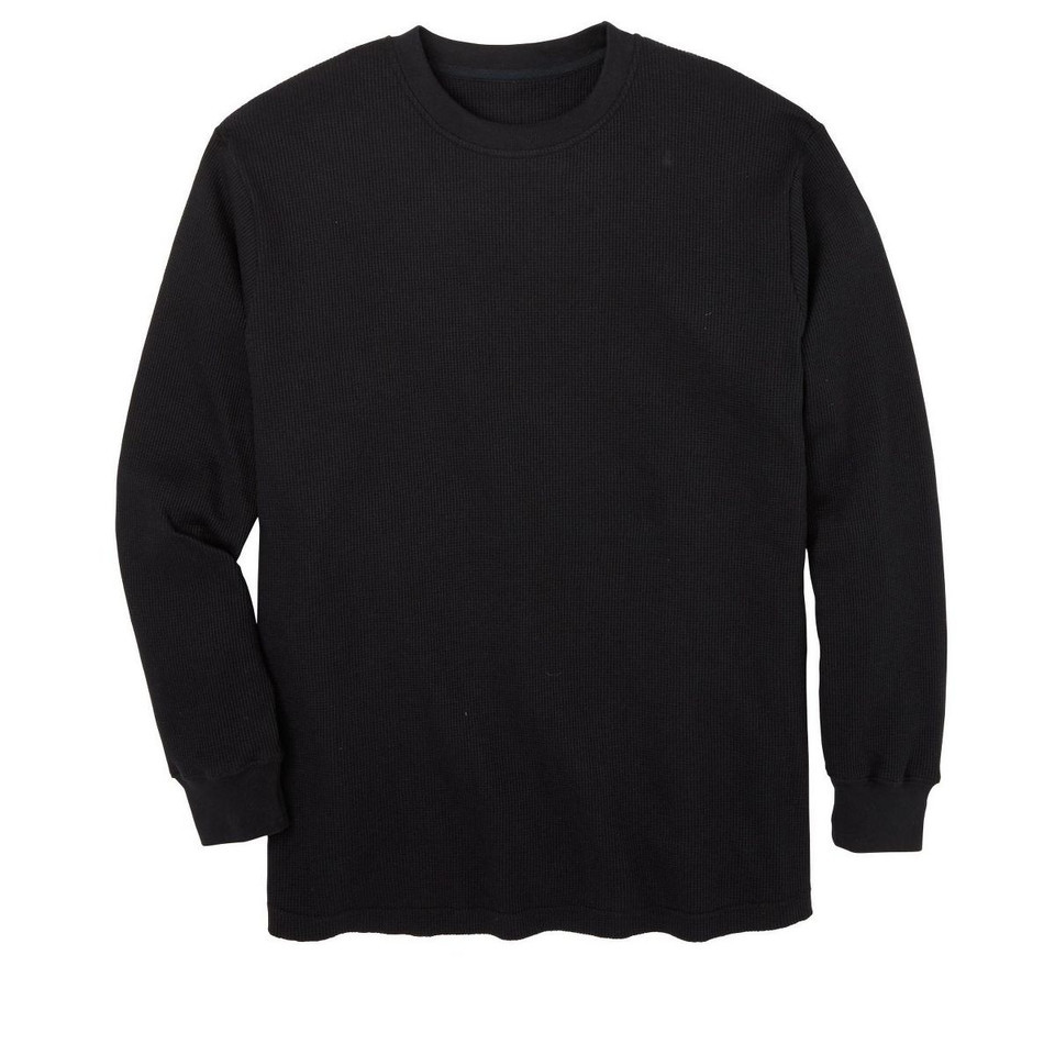 お*様 2000s nonnative Thermal long t Nona - Blank Waffle Thermal (Black)