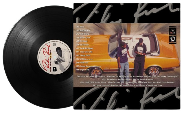 Richie Rich - Half Thang Vinyl Record