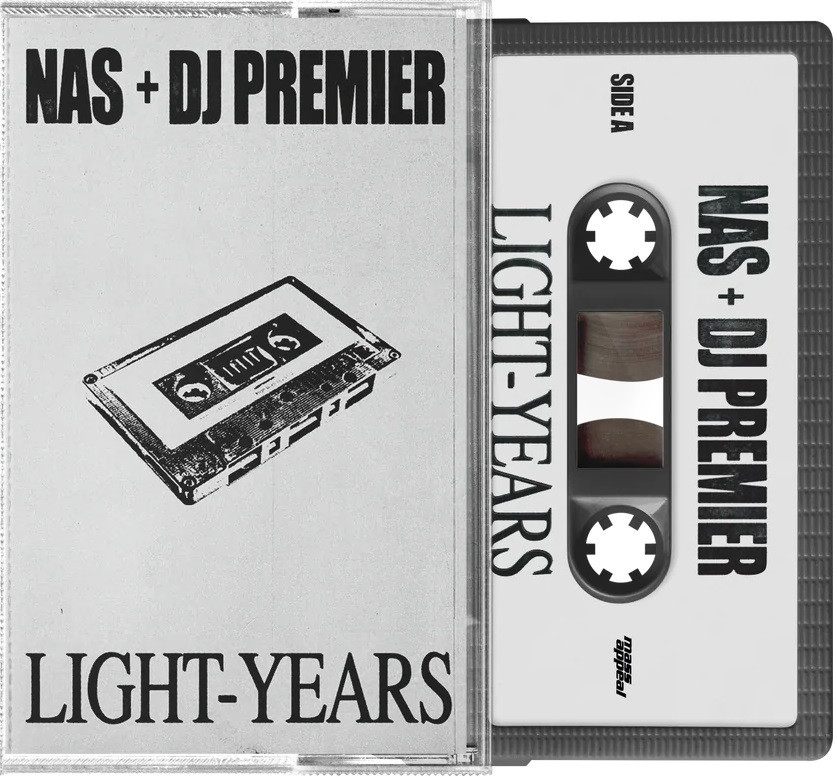 Nas & DJ Premier - Light - Years Cassette Tape