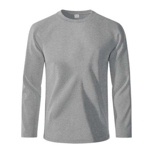 Nona - Blank Waffle Thermal (Gray)
