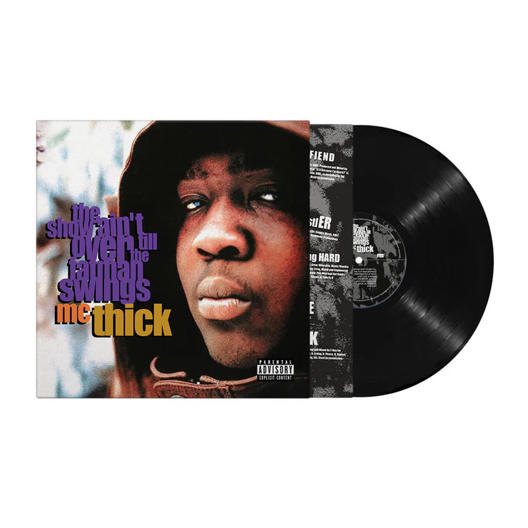 MC Thick - The Show Ain't Over Till The Fat Man Swings Vinyl Record