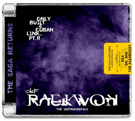 洋楽 Raekwon / Only Built 4 Cuban / Inst 2LP Raekwon - Only Built 4 Cuban Linx Pt. II Instrumentals CD