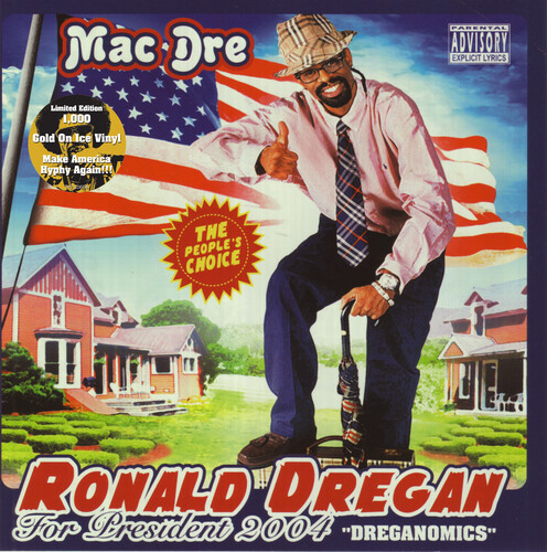 Mac -Dre - Ronald Dregan - Dreganomics (Gold) Vinyl Record